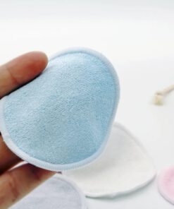 12Pc Reusable Cotton Pads Makeup Remover Pads Washable Round - Image 2