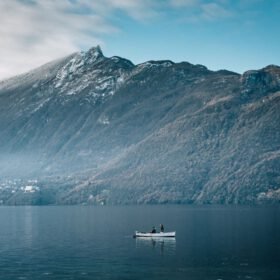 Lake Como Lake Landscape Reflection travel photo