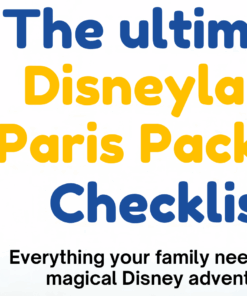 Disney Packing list - Image 1
