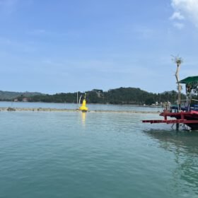 Boat floating