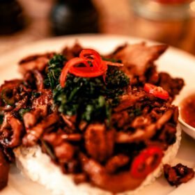 Lamb Over Spiced Rice travel photo