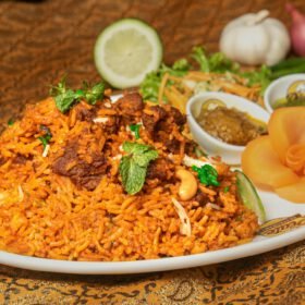 Lamb Over Spiced Rice travel photo