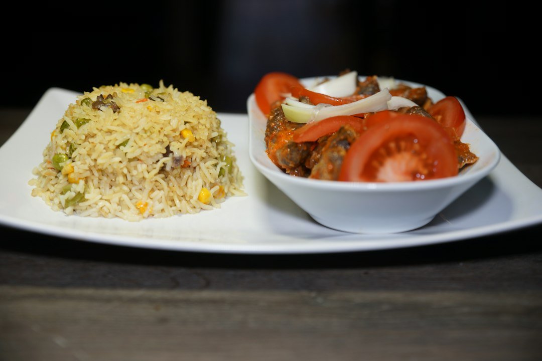 Lamb Over Spiced Rice travel photo