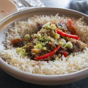 Lamb Over Spiced Rice travel photo