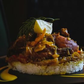 Lamb Over Spiced Rice travel photo