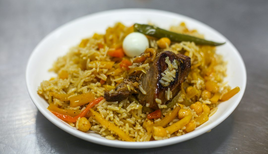 Lamb Over Spiced Rice travel photo