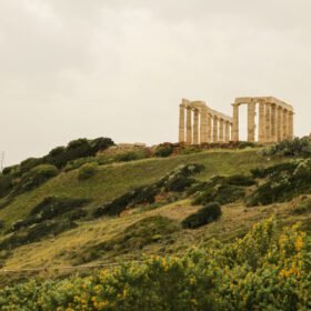 Side The Temple Of Apollo: The Side Postcard travel photo